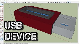 USB Device - USB - #sketchup #viralvideo #tecnology #computerscience #devices