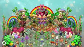 Amber island and cloverspell my singing monster’s