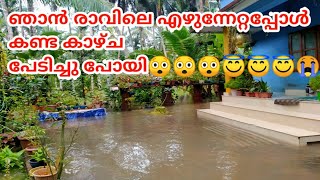 വെള്ളപ്പൊക്കം/ രാവിലെ എഴുന്നേറ്റപ്പോൾ കണ്ട കാഴ്ച😲😲😭😭