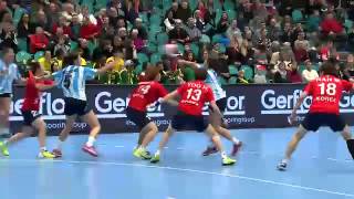 Argentina vs Korea | Highlights | 22nd IHF Women's Handball World Championship, DEN 2015
