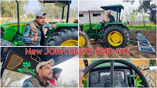 ਦੇਖੋ 15 ਹੱਲਾ ਤੇ ਝੋਟੇ ਦਾ ਜੋਰ • New Johndeere 5210 4x4 • Punjabi Farmer