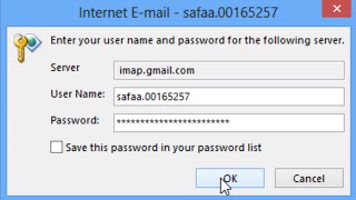 Download Outlook can't connect to Gmail | keeps asking for password mp3