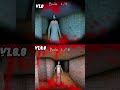 Slendrina v1.0 Jumpscare Vs Slendrina v1.8.8 #shorts #shortsfeed