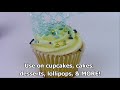 easy underwater isomalt accents tutorial