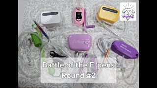 BATTLE OF THE E-PENS (electric pen, vacuum pen, rechargeable pen) for diamond painting: Round 2