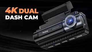 FocuWay Dash Cam Front and Rear 4K: Ultimate Driving Protection with GPS \u0026 WiFi! | Review