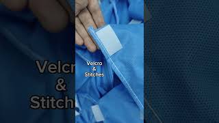 Reinforced surgical gown SMS surgical gown Woozon Healthcare