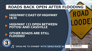Some roads reopen in Grant County following river flooding