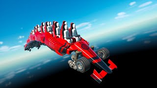 This actually drops from space, and it broke records! (Planet Coaster Mods)