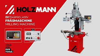 HOLZMANN ZX7045PRO_400V Fräsmaschine / milling machine (official HOLZMANN)