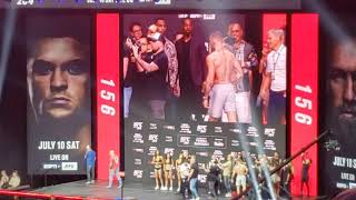 UFC 264 weigh ins: Mcgregor vs. Poirier: "you're dead tommorrow"