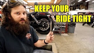 5 things YOU need to tighten on your HARLEY