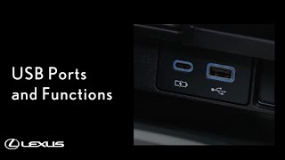 USB Ports | Lexus