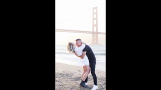Golden Gate Bridge, San Francisco - CA /Lina +Edward Engagement Video