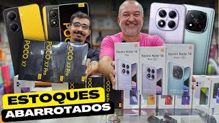 CHEGOU TUDO , POCO X7, POCO X7 PRO, REDMI NOTE 14 PRO E NOTE 14 PRO +. PREÇOS IMBATÍVEIS.