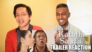 Kaththi Sandai Official Trailer Reaction |Vishal, Vadivelu, Tamannaah | by Stageflix