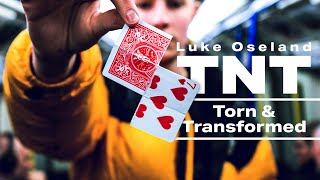 Tear \u0026 transform a real playing card with TNT by Luke Oseland