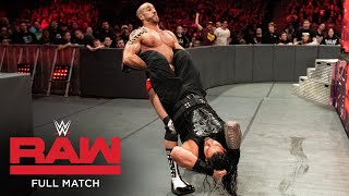 FULL MATCH: Roman Reigns vs. Cesaro – Intercontinental Title Match: Raw, December 11, 2017