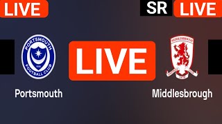 Portsmouth vs Middlesbrough live match today score updates | England Championship live score