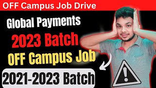 Biggest Hiring For 2023 Batch | Latest OFF Campus Job Drive 2022/2023 Batch | New Hiring 2023
