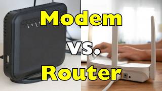Modem vs Router: What’s the Difference? [ID2308]