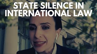 Implications of State Silence concerning the Right to Self-Defense Ft Naz Modirzadeh | 26 | JC