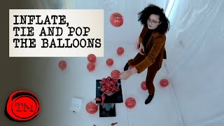 Inflate, Tie \u0026 Pop as Many BALLOONS as possible | Full  Task