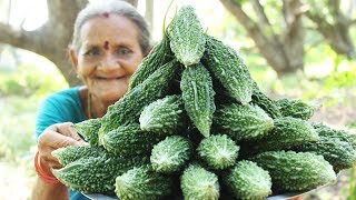 Bitter Gourd Curry | करेला सब्जी | కాకరకాయ పులుసు | Bitter Gourd Recipe By Granny | Myna Street Food