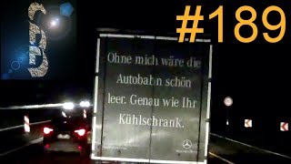 Sascha auf LKW-Tour #189 (Vom Polizeieinsatz und Blenden)