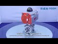 3 Piece Pneumatic Ball Valve