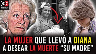 FRANCES ROCHE Llevó a Lady Diana a DESEAR LA MUERTE "Su Propia Madre" La Vendió y la Abandonó