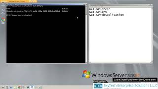 SharePoint PowerShell Cmdlets - Get SPServer, Get-SPFarm, Get-SPWebApplication
