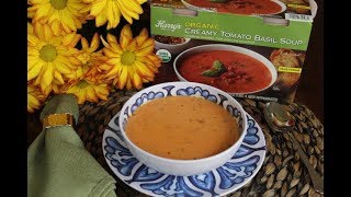 Harry's Creamy Organic Tomato Basil Soup