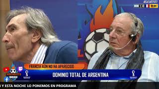 REACCION DE EL CHIRINGUITO AL GOL DE DI MARIA | ARGENTINA VS FRANCIA | QATAR 2022