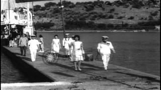 United States First Lady Jacqueline Kennedy visits Greece. HD Stock Footage