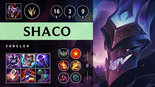 Shaco Jungle vs Nidalee - VN Challenger Patch 25.S1.3