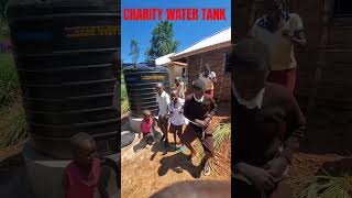 Celebrating Charity water tank Gift From USA #music #dance #africa #charity