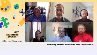 Increasing Teacher Efficiencies With Generative AI (Brainly Educators Council: AI in the Classroom)