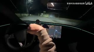 FSD in China dealings extremely hard rural road night time