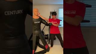 How To JKD Straight Lead (Wing Chun Boxing Fencing Mix) for Fastest Punch #shorts