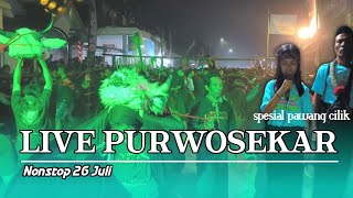 full obyak GLS  live purwosekar Tajinan 26 Juli 2024