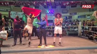 Boxe : Le Burkinabè Mathias le Fighter domine Jorge Moreno et conserve sa ceinture