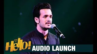 Akhil Akkineni Performance At HELLO! Audio Launch | Akhil Akkineni, Kalyani Priyadarshan