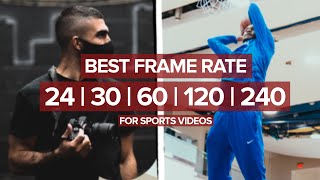 What Frame Rate Should You Film In for Sports Videos?