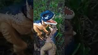 Jurassic World Dominion Skorpiovenator vs Rajasaurus vs Scorpios Rex #shorts #dinosaur #figure