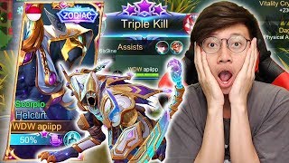 NEW SKIN ZODIAC HELCURT JADI SKIN LEGENDS AJA APA !? - MOBILE LEGENDS INDONESIA