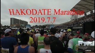 ランナーズEYE　2019函館マラソン（フル）4K版  360度撮影ノーカット