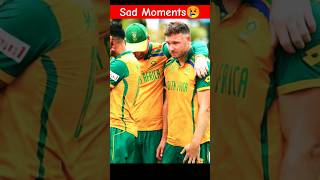 South Africa🇿🇦 sad moment 😢 in final#sad #southafrica #final #t20worldcup2024 #shorts #viralvideo ❤❤