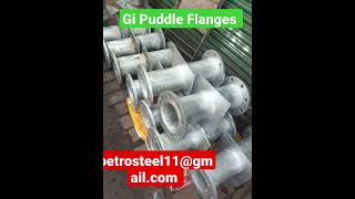 Best Rate GI Puddle Flange Manufacturing 100NB 80NB 150NB ready stock