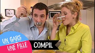 Un gars une fille - messes basses en cuisine - compilation